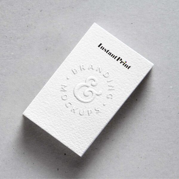 Embossed-Business-Card Embossed Business Card Instantprint