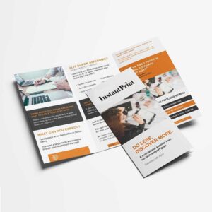 Three Fold Flyer with Instantprint Solutions